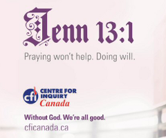 Praying won't help. Doing will.