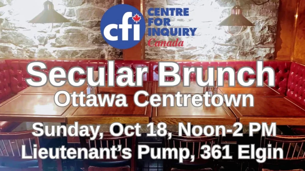 Secular Brunch – Ottawa Centretown