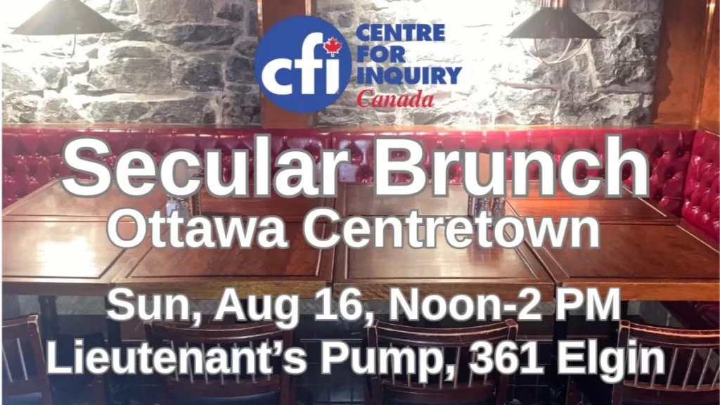 Secular Brunch – Ottawa Centretown