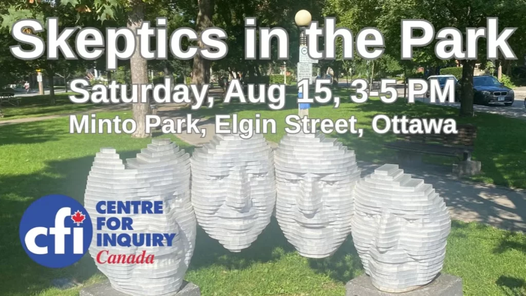 Skeptics in the Park – Ottawa