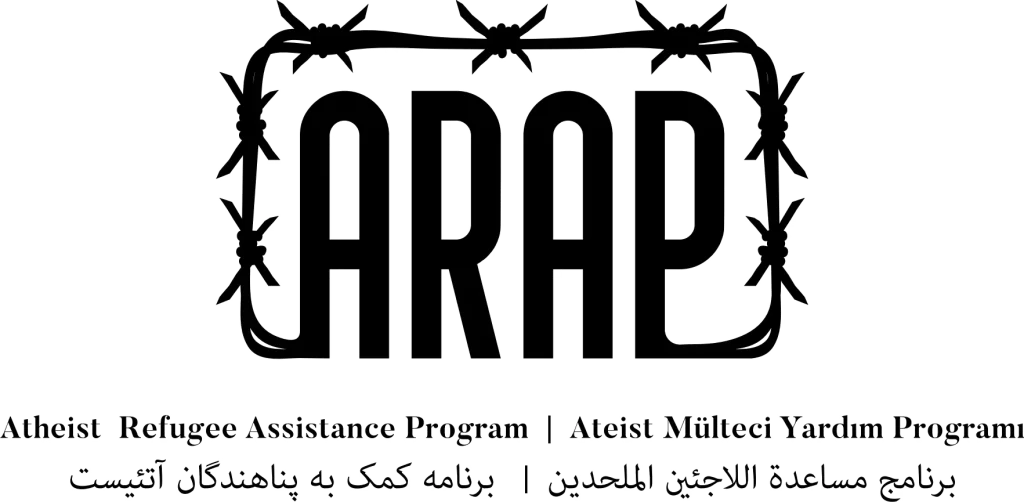 Atheist Refugee Assistance Program (ARAP) Logo