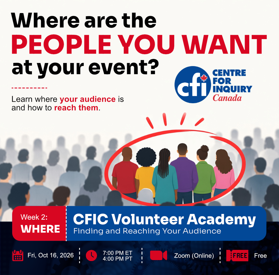 CFIC Volunteer Academy: Week 2 — WHERE: Finding and Reaching Your Audience